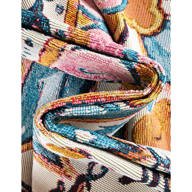 Heritage Lamotte Indoor/Outdoor Area Rug, Rectangle 4'1" x 6'1"