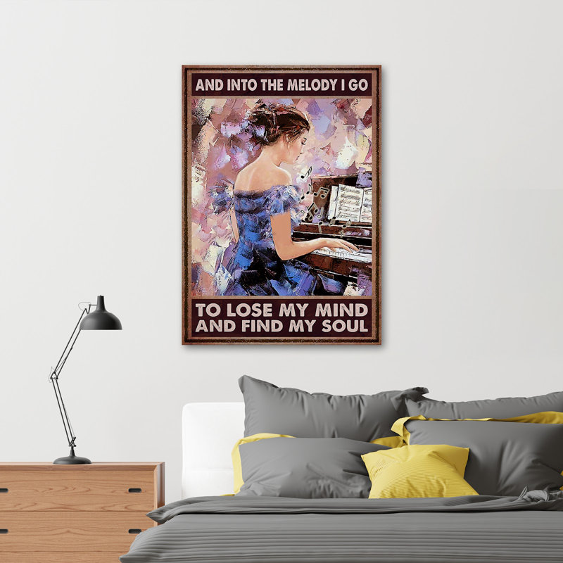 «Value N'applique pas», impression sur toile tendue, H 14 po x l 11 po x P 2 po
