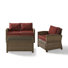 3 - Person Patio Conversation Set with Cushions