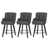 Black Gray Seat/ Black Frame