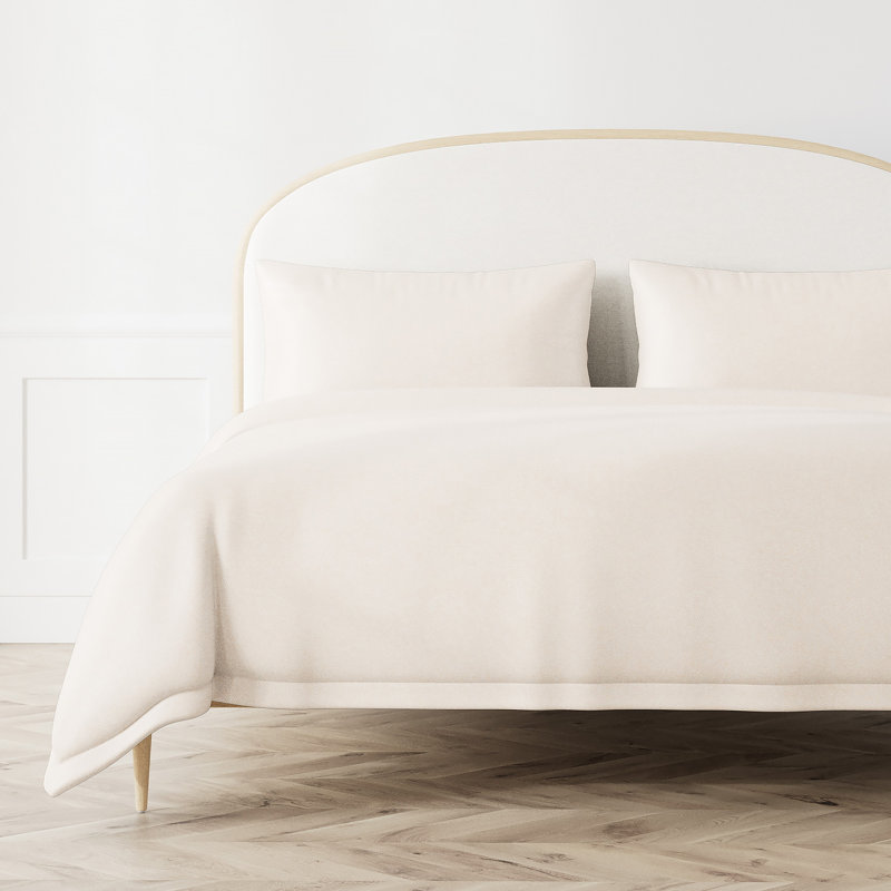 Chino Duvet Cover, King Duvet Cover, Pearl