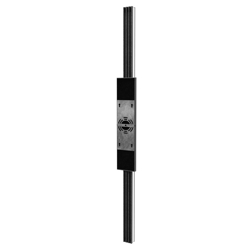 Avenue Outdoor Black Wall Sconce, 48" H x 5" W x 3" D