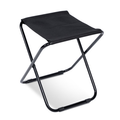 YSSOA Tabouret de camping pliant, tabouret de camp pliable portatif, chaise compacte avec repose-pieds pliant, repose-pieds pliant, repose-pieds, randonnée, randonnée, pique-nique, barbecue, barbecue