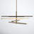 Erik 8 - Light Aluminium Dimmable LED Sputnik Modern Linear Chandelier-20600571