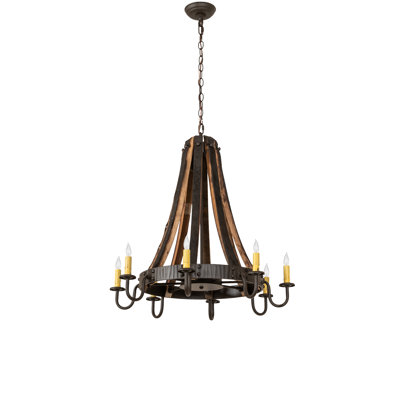 Madera 8 - Light Chandelier