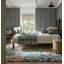 Hand Tufted Wool Floral Area Rug in Tump Green-732894355