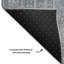 Tapis de qualité supérieure lavable à la machine Ashlynn-1857039462
