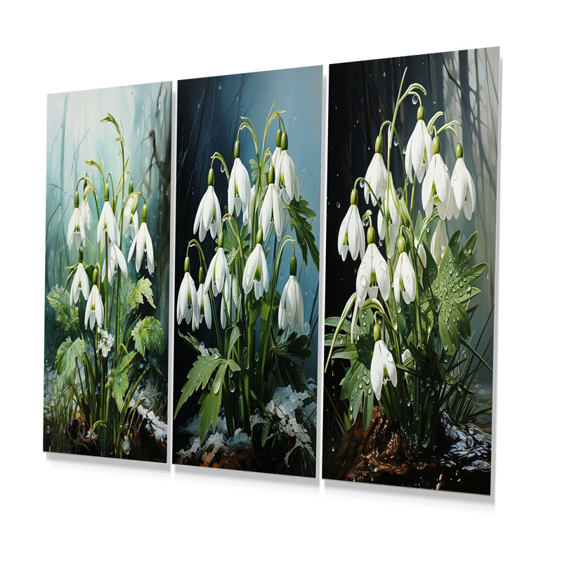 Ensemble de salon en métal Realdrops Forest Chills - Snowdrops, H 28 po x l 36 po