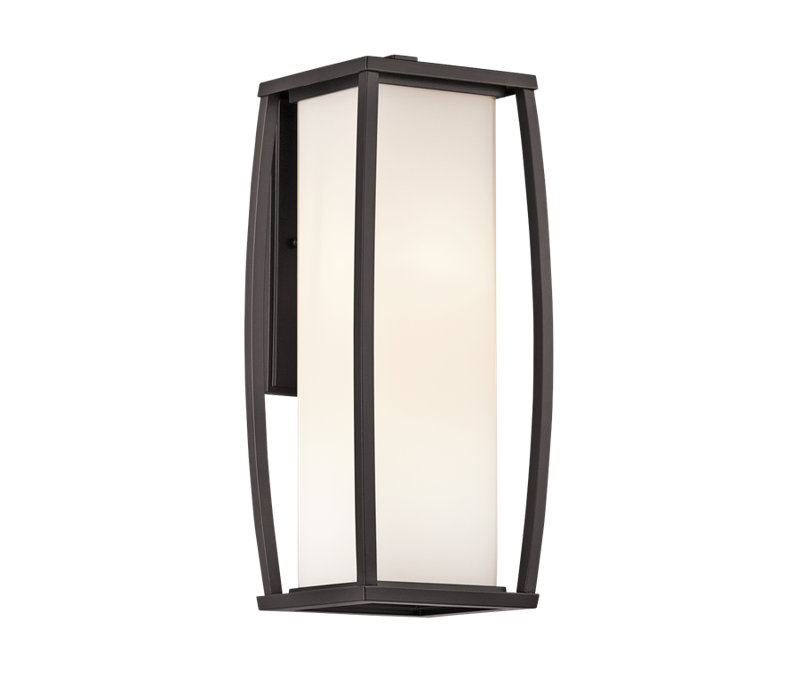 Roumfort Aluminum Wall Light, 18.1" H x 7.21" D