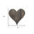 12" X 12" Red Wood Heart Hanging Dimensional Sculpture-2088147337-2088147338