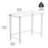 Clear Acrylic Desk, Home Computer Office Desk, Acrylic Table-489810155