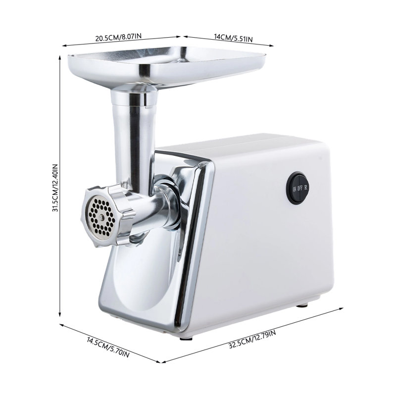 Living And Home Stainless Steel Meat Grinder