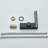 Black Bathroom Sink Faucet 1 Hole LED Temp Display Lavatory Vanity Mixer Taps
