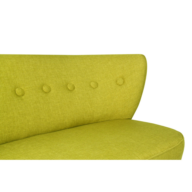 Causeuse 55,51 po, Vert arachide