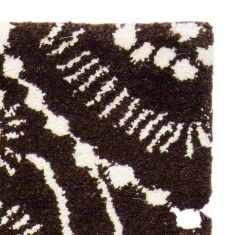 Kouerga Hand Tufted Wool Oriental Rug, Rectangle 2'6" x 4'