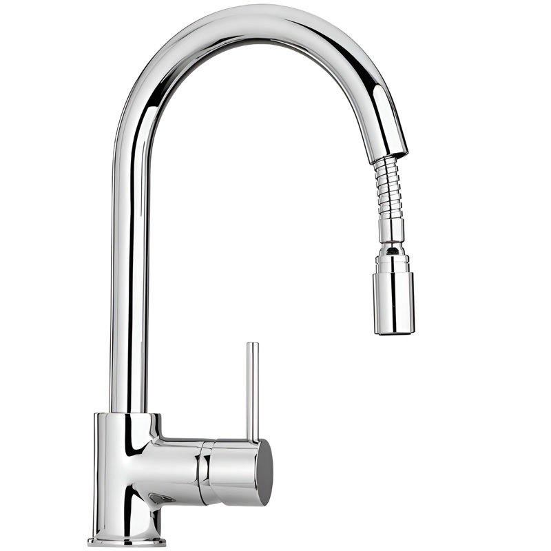 Cox Sink Pull Out Kitchen Mixer Tap single lever, Chrome