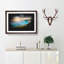 Niagara Falls Sunrise In Canada - Single Picture Frame Print on MDF-56861591-56861589