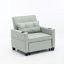 Fauteuil convertible capitonné large de 34,3 po Kurtiss-575944602