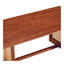 Table basse rectangulaire en bois massif