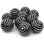 Stripes Decorative Ball Sculpture