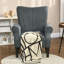 Allianah Linen Cheasterfield Armchair-263559181