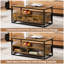 Frame Coffee Table with Storage