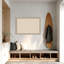 Tableau d'affichage en tissu Amanti, lin naturel par The Creative Bunch Studio-1874377035