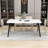 Tranesha Porcelain Dining Table, Ceramic Table for Dining Room-1640550147