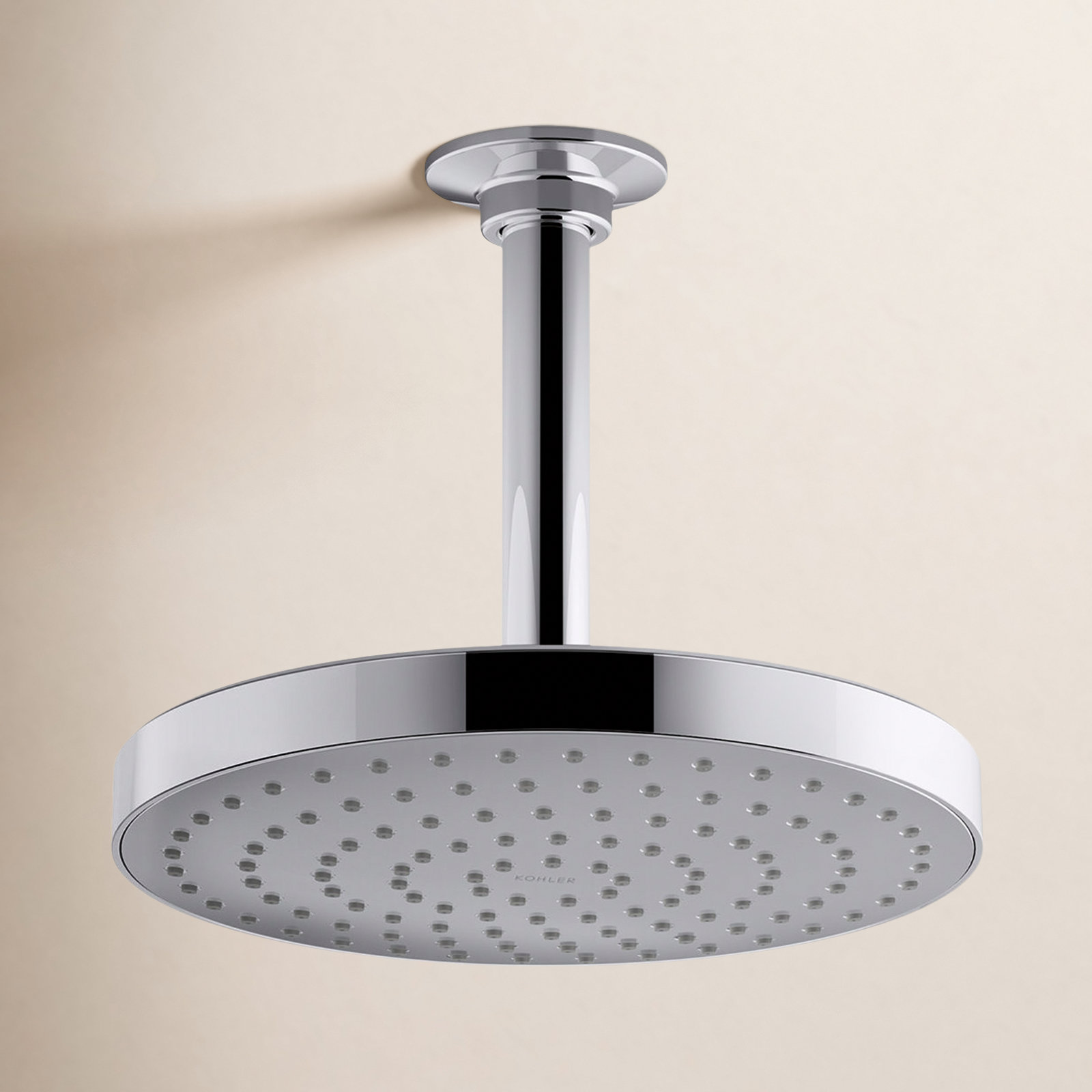 Awaken 8" 2.0 GPM Rain Showerhead, Polished Chrome, 2 GPM