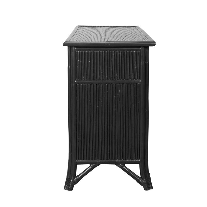 Bermuda 6 - Drawer Dresser, Black