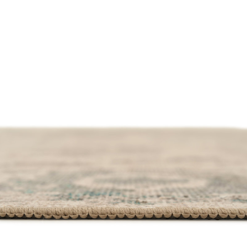 Tenicka Abstract Cotton Machine Tufted Area Rug, 160cm x 230cm