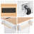55" Rolling Kitchen Island with 2 Drop Leaves, Power Outlet, 3 Drawers & Storage Cart-946910773
