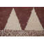 Tapis ivoire en laine noué à la main de conception unique 7 pi 11 po x 10 pi 5 po