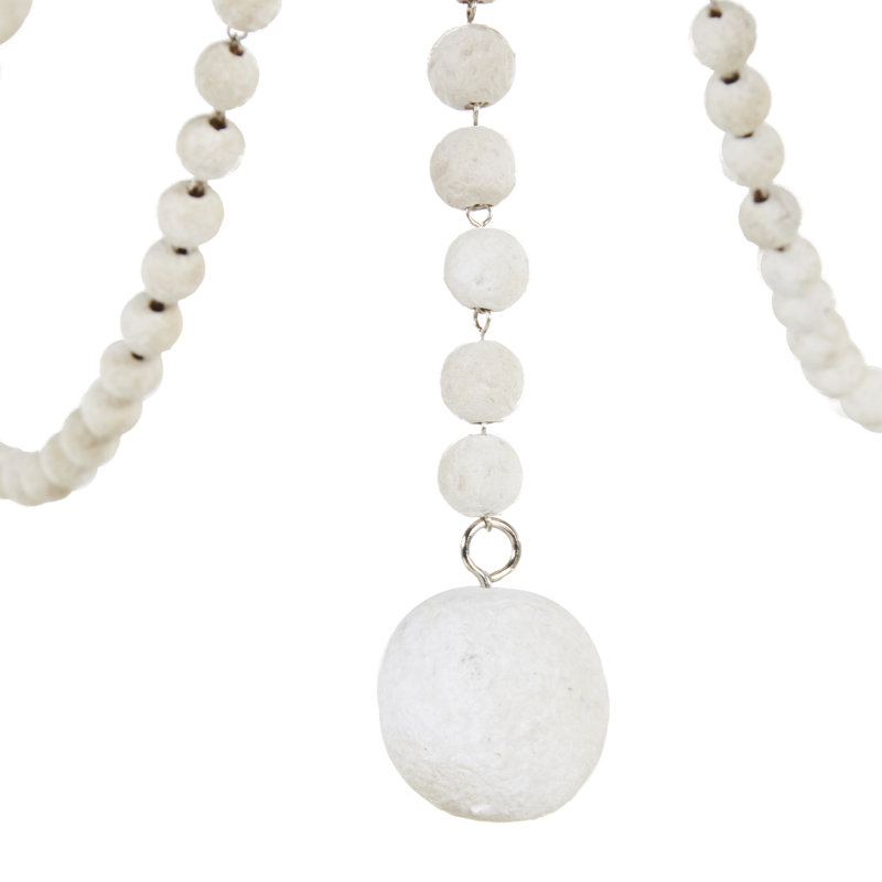 Percy 8 - Light Candle Style Empire Chandelier with Beaded Accents