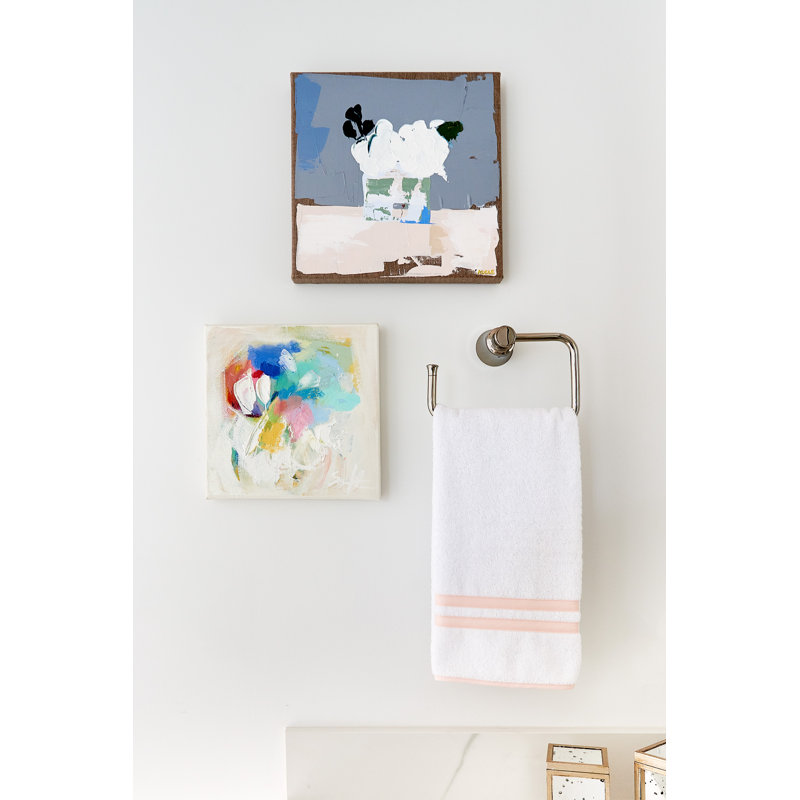Joleena Towel Ring, Polished Nickel
