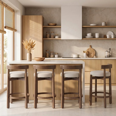 Tabouret de bar pivotant