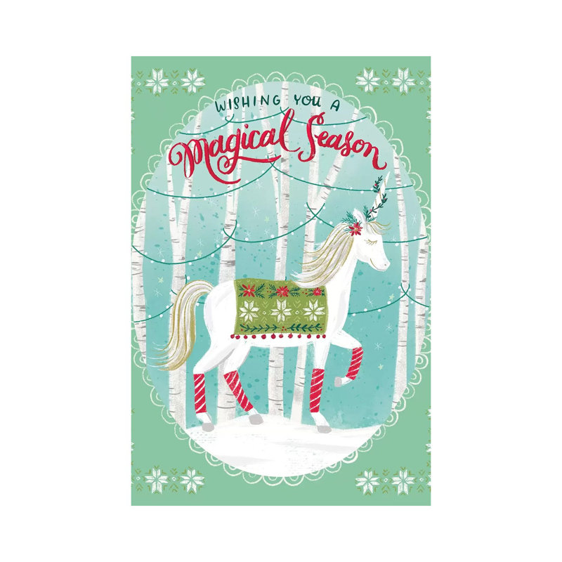 Magical Christmas IV by Amanda Mcgee - Wrapped Canvas Print, 101.6 cm H x 66.04 cm W