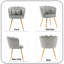 Auldridge Velvet Armchair-1792453037