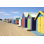«Colorful Beach Huts» par Markvanovermeire - photographie sur toile tendue