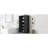 Storage Cabinet With Two Doors For Bathroom, Office, Adjustable Shelf, MDF Board, Black-486152497