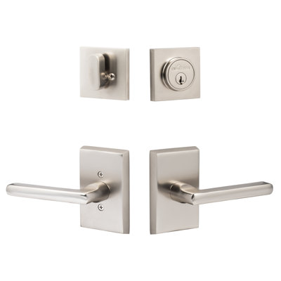 Logan Passage Lever with Deadbolt