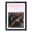 View of Barcelona in Spain in Abstract - Picture Frame Graphic Art Print-55764154-55764157