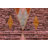 One-of-a-Kind 3'3" x 9'9" New Age Runner Wool Area Rug in Blue and Pink
