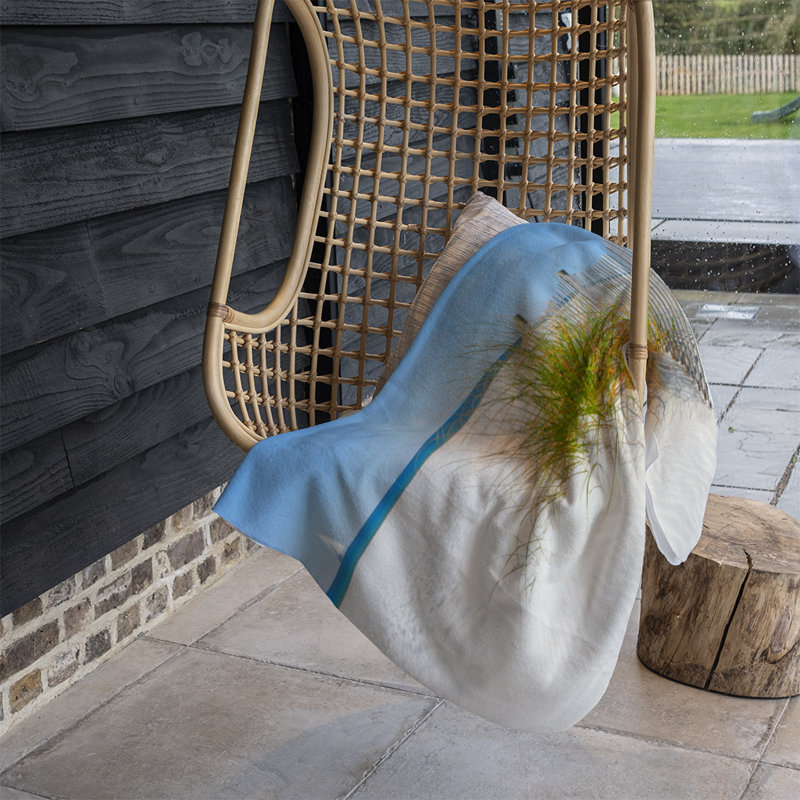 Donelia Plain Weave / Muslin Throw Blanket