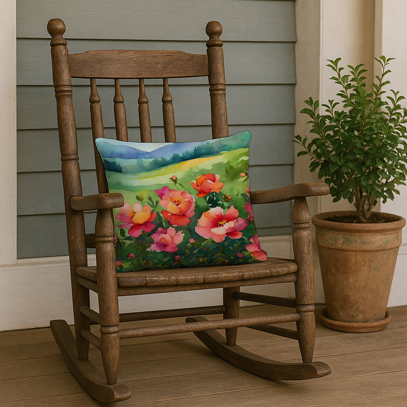 Coussin décoratif Iowa, Carré 18 po