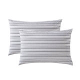 Nautica Percale Cotton 2 Piece Standard Pillowcase Set