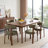 Absecon Boucle Upholstered Dining Side Chair with Metal Legs-1133175184