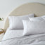 Ensemble de draps légers en mélange de coton brossé infroissable-305448913-310604889