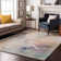 Premium Machine Washable Slesnick AMF1679 Abstract Rug