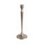 Sagebrook Home 15X5" Traditional Cast Iron Taper Holder, Silver-1091252108